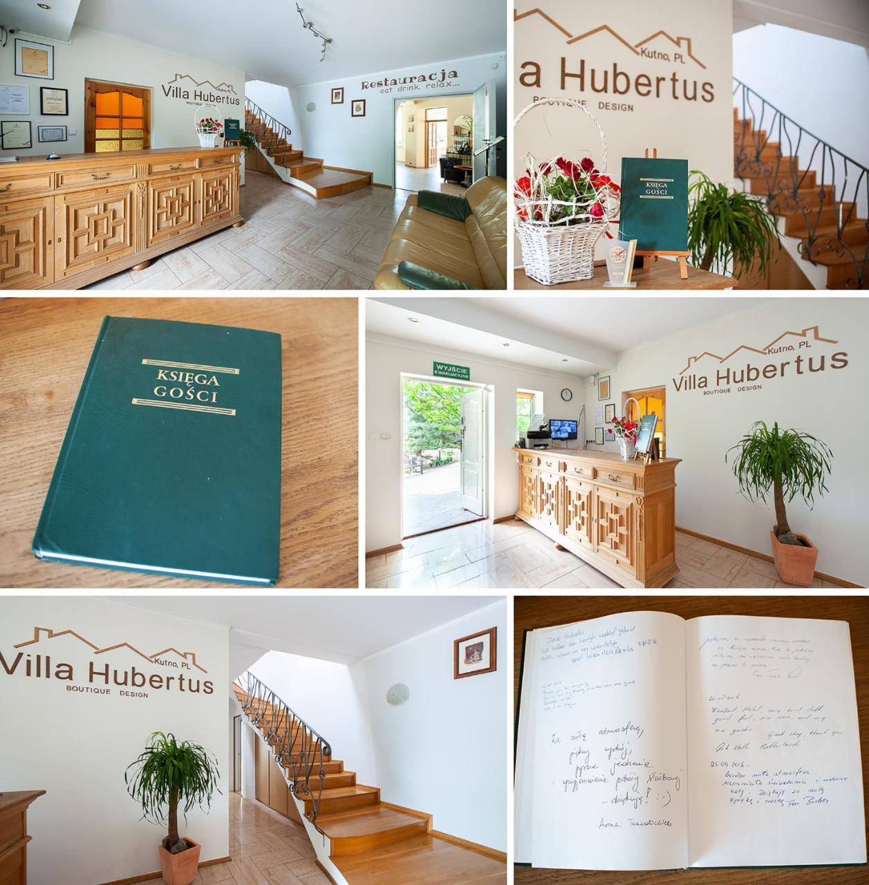 Hotel Villa Hubertus Кутно Экстерьер фото